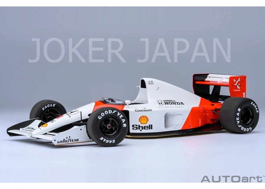 AUTOart McLaren Honda MP4/6 Japan GP 1991 #1 (Ayrton Senna) 89150 1/18 JDM - Immagine 2 di 4