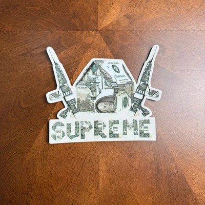 Supreme Origami Money Trap House Sticker SS26 100% Authentic Brand New