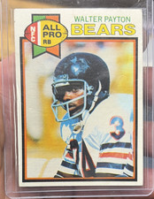 Topps 1979 Walter Payton #480 Chicago Bears NFL Football Card All Pro Base