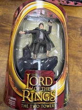 LOTR Sam in Mordor W/Rope The Two Towers Action Figure 2003 Toy Biz