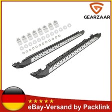 Trittbretter Seitenbrett für Mercedes-Benz GLK X204 ab 2008-2015 ABS Silber