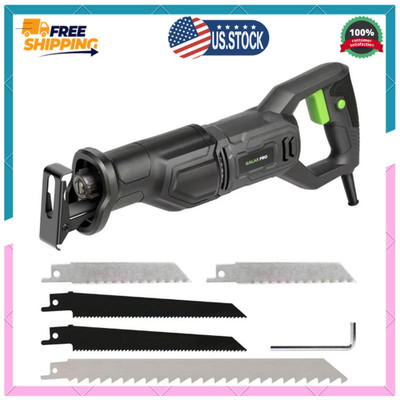 120V Sierra Sable Eléctrica Para Cortar Madera Metal Herramientas De Carpintería