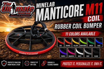 MINELAB MANTICORE RUBBER BUMPER COVER FOR THE M11 COIL