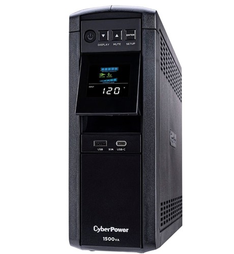 CyberPower GX1500U-R Gaming 1500VA 12 Steckdosen LCD USV - Zertifiziert Refurbished - Bild 2 von 9