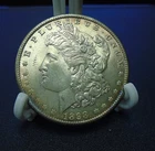 1898 O United States Morgan Silver Dollar $1 Light Tone Great Details Nice Coin