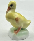 Vintage Herend 2 1/2" Yellow Duck Duckling Figurine Porcelain Hungary Easter
