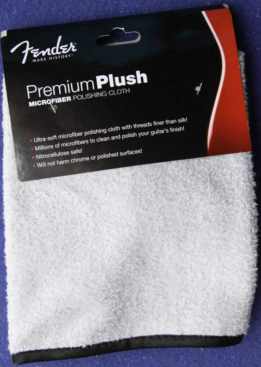 Genuine Fender Premium Plush Microfiber Polishing Cloth MPN 0990525000