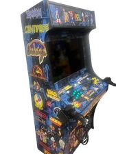 Two Player 32" Multicade Arcade With Trackball and Dual Light Guns