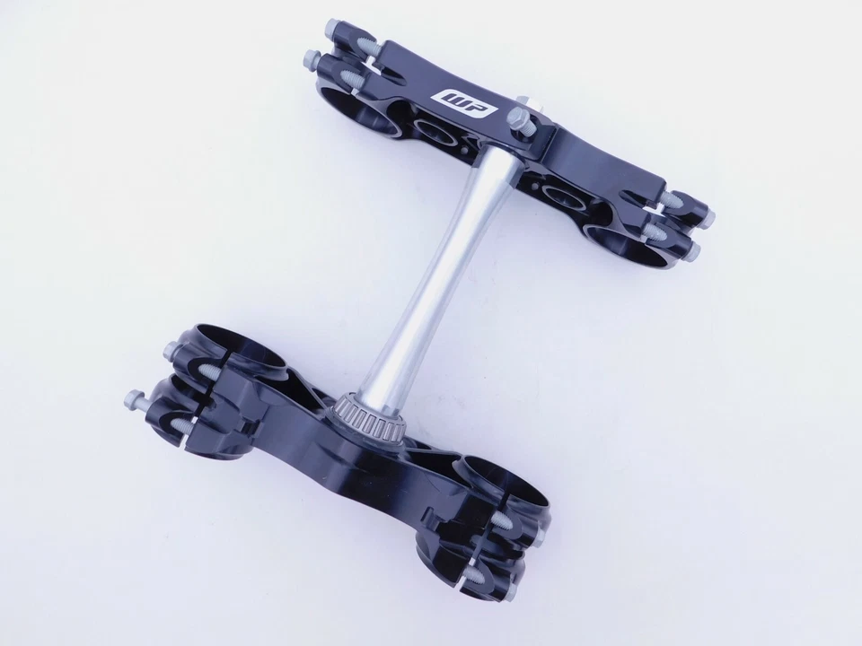 HUSQVARNA KTM GAS GAS FÁBRICA TRIPLE ABRAZADERA NEGRA OEM NUEVO Foto 2 de 4