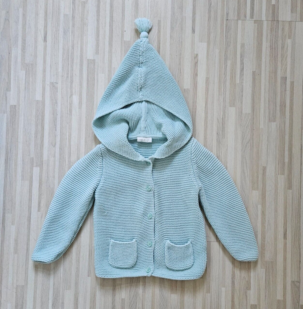 NEXT Baby Boy Girl Unisex Knitted Cotton Cardigan 18-24 Months