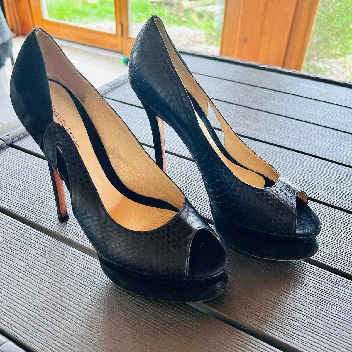 alexandre birman white heels