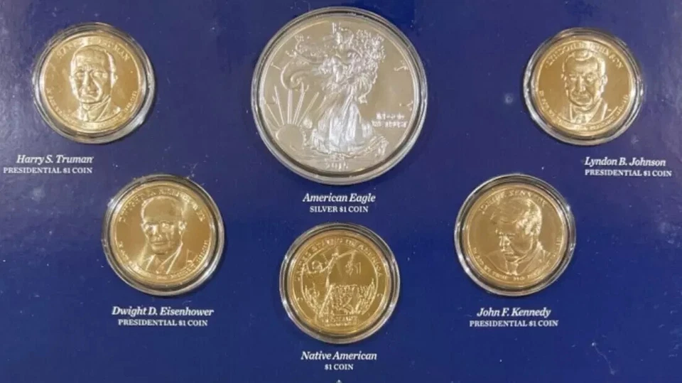 2015-W 6-Coin U.S. Mint Annual Uncirculated Dollar Set - Image 4 of 4