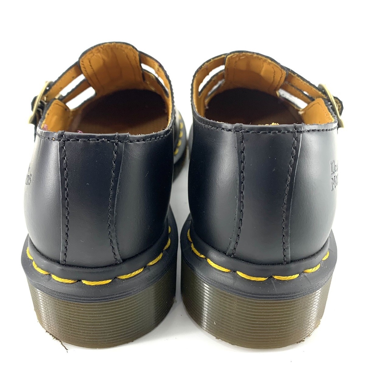 Dr Martens Womens 12916 Mary Jane Black Smooth Leather Dr Martens Womens 12916 Mary Jane Black Smooth Leather