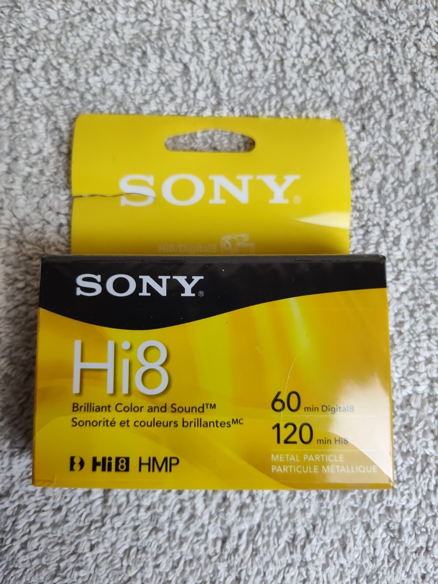 Sony Hi8 HMP Digital8 1 Tape 60/120min Cassette Camcorder Blank