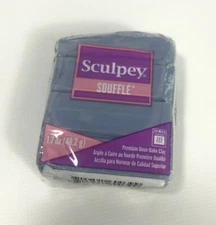 New Polyform Sculpey Soufflé Oven Bake Clay #6003 Bluestone 1.7 oz. / 48.2 g