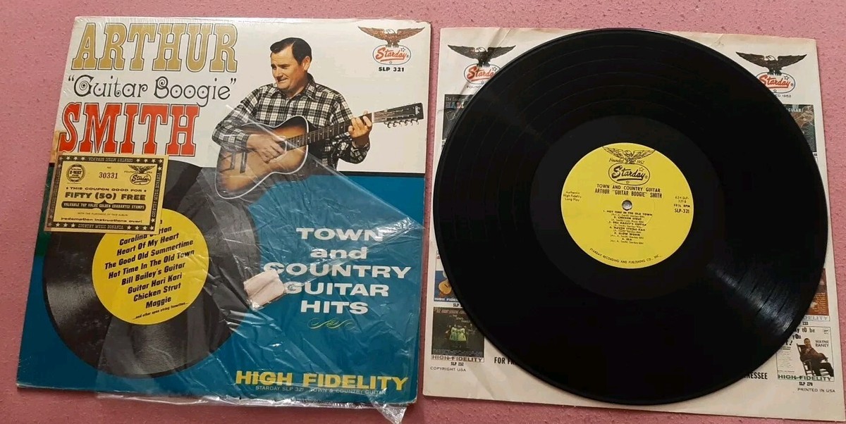 Arthur Guitar Boogie Smith LP Town and Country Guitar