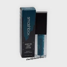 Smashbox always on liquid lipstick- Teal with it 0.13OZ Authentic As picturedNEW