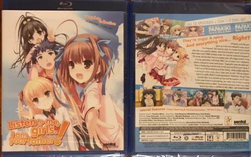 Listen To Me Girls I Am Your Father (2-disc set blu ray)