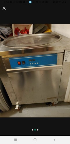 Rolled Fried Ice Cream Machine