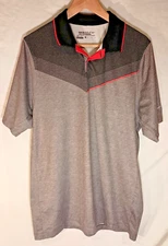 Nike Golf Tour Performance Size Medium Gray Black