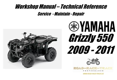 Yamaha Grizzly 550 Service Reparatur Werkstatthandbuch USB 2009-2011
