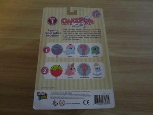 Cakepop Squishy Foam Cuties Series 1 Style 2 NEW FREE SHIPPING TODAY - Picture 2 of 2