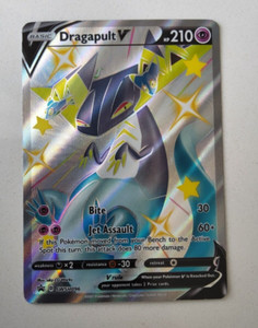 Dragapult V SWSH096 Holo Promo Card SWSH Sword & Shield Base Promo Pokemon NM x1