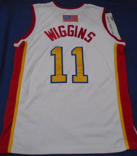 Camiseta deportiva de baloncesto Candice Wiggins auténtica Reebok 2004 McDonald's All-American - Imagen 2 de 2