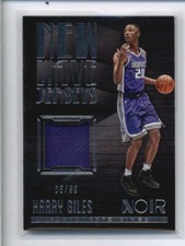 HARRY GILES 2017/18 PANINI NOIR NEW WAVE USED WORN JERSEY #05/99 AJ5528