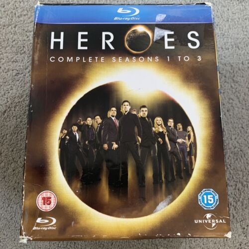Heroes - Series 1-3 - Complete (Box-set) (Blu-ray, 2009)