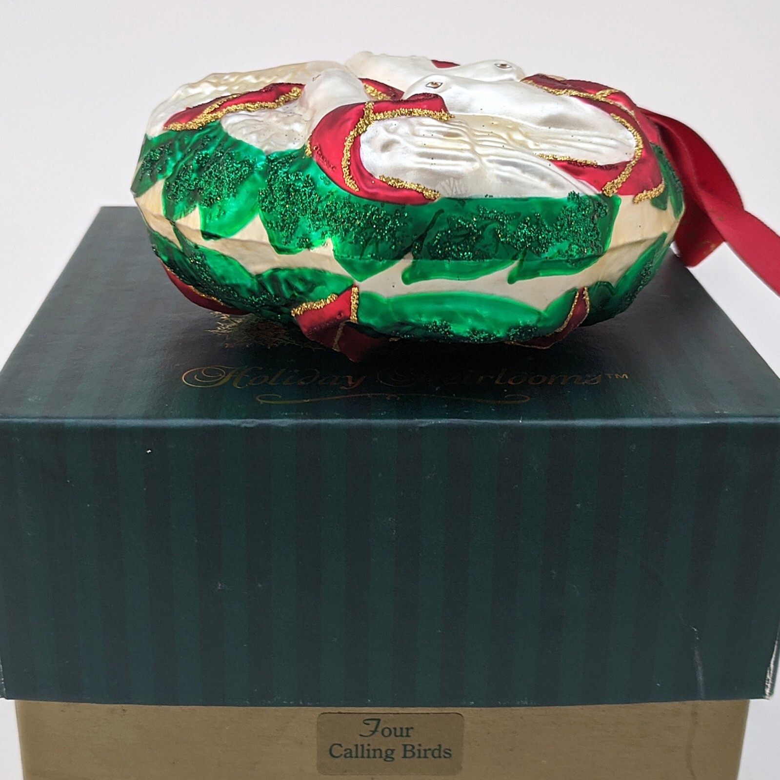 Waterford Crystal Holiday Heirlooms 4 Four CALLING BIRDS 12 Days Xmas