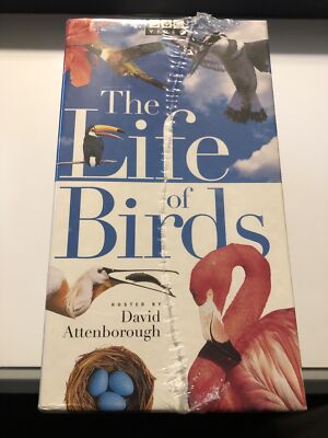 その他 Life of Birds [VHS] NOS The Life Of Birds VHS Set Narrated By David Attenborough