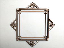 ART-DECO DOLLS HOUSE EMBELISHMENT FRAME - DESIGN 13