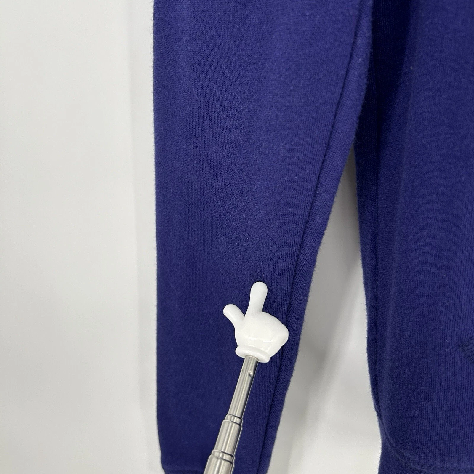 UNDERCOVER Felpa con cappuccio Victorias Secret donna extra small blu cerniera intera colorblock