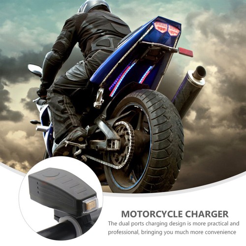Motorcycle Fast Charge Motorbike Accessories Phone Charger Dual Ports - 第 9/12 張圖片