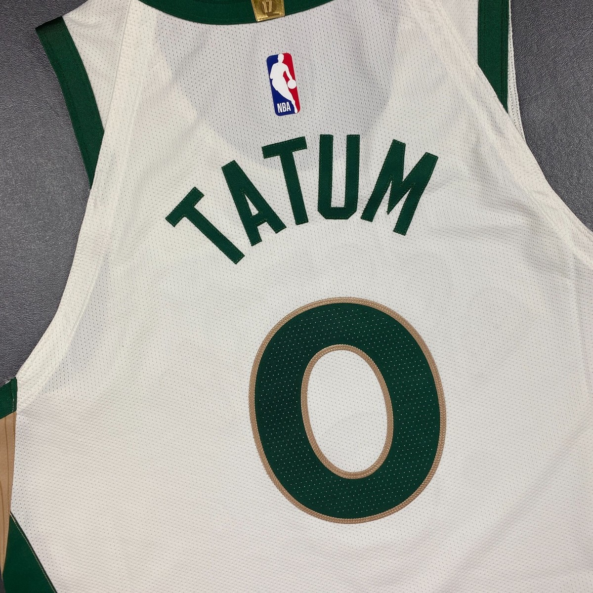 100% Authentic Jason Tatum Nike City Edition Celtics Jersey