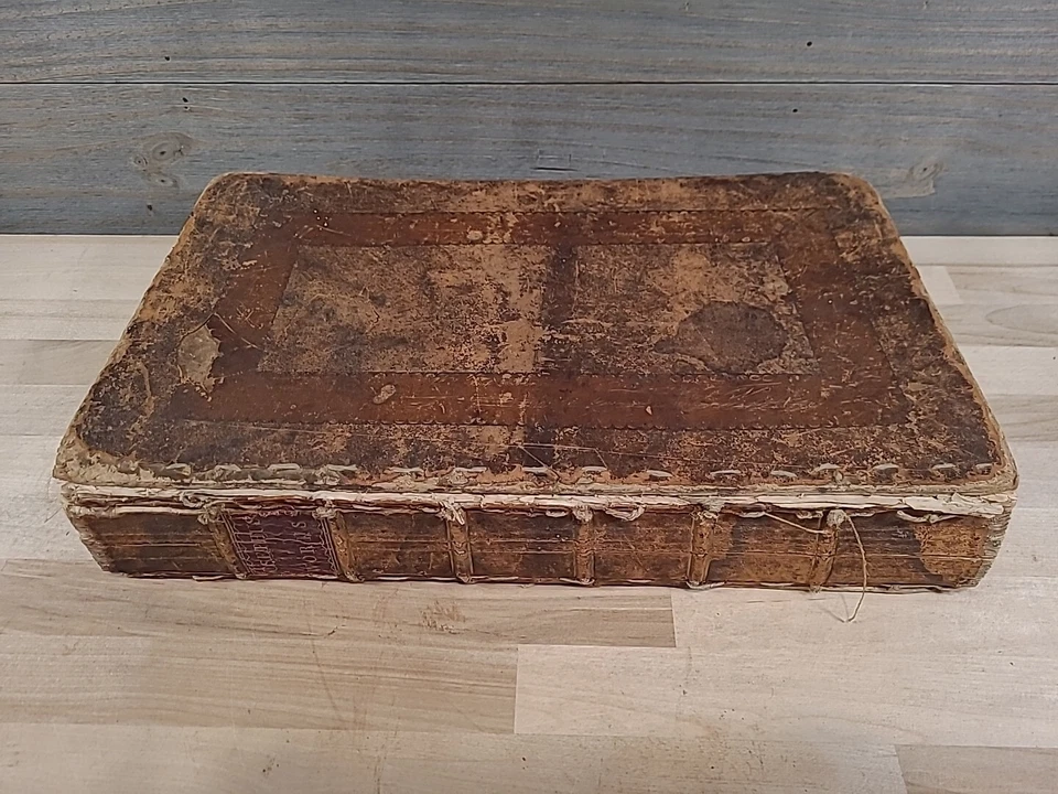 1795 FOLIO WORKS OF JOSEPHUS philadelphia MAYNARD rare AMERICAN EDITION bible - Image 2 of 4