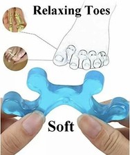2PC Bunion Corrector Silicone Toe Separator Straightener Orthopedic Toes Spacer