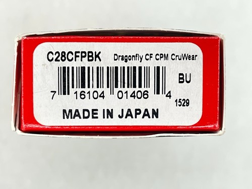 RARE Spyderco Dragonfly Carbon Fiber Cruwear C28CFPBK Discontinued Exclusive NEW - Picture 11 of 11