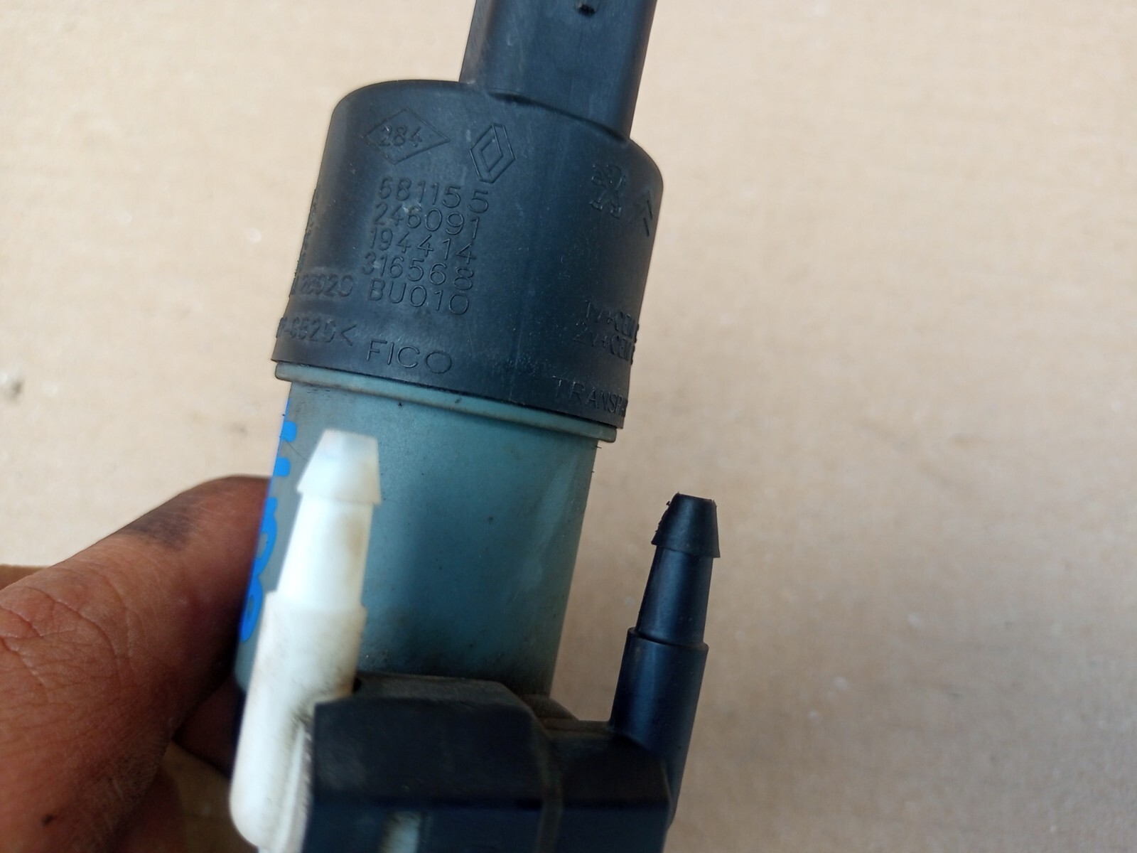 Nissan Micra K13 2010 2016 Windscreen Washer Pump Motor eBay