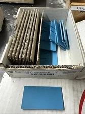 ALLEN-BRADLEY 1492-EBK2-B End Barrier (Blue) Series A  Box of 14
