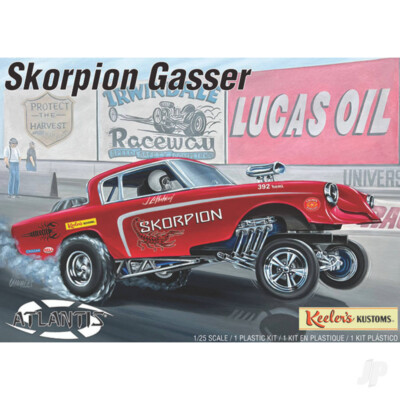 Atlantis Models Keelers Kustom's Studebaker Funny Car Plastikbausatz