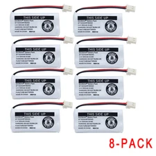 8x Cordless Phone Battery For AT&T BT166342 BT162342 VTech 89-1347-01-00 USA
