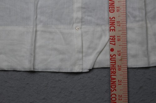 Vintage Handmade Dress Baby Girl White Cotton Sheer Mid Sleeves 1930s - Picture 6 of 7