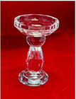 Candle holders crystal Round circle shape home decoration 2 pcs