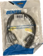 BENFEI DP TO DP CABLE BLACK 6FT DISPLAY PORT [163BLACK]
