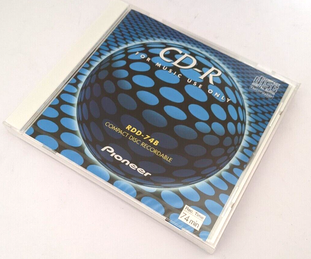 Pioneer RDD-74B Audio CDR CD-R Recordable Audio Compact Disc 74min  
