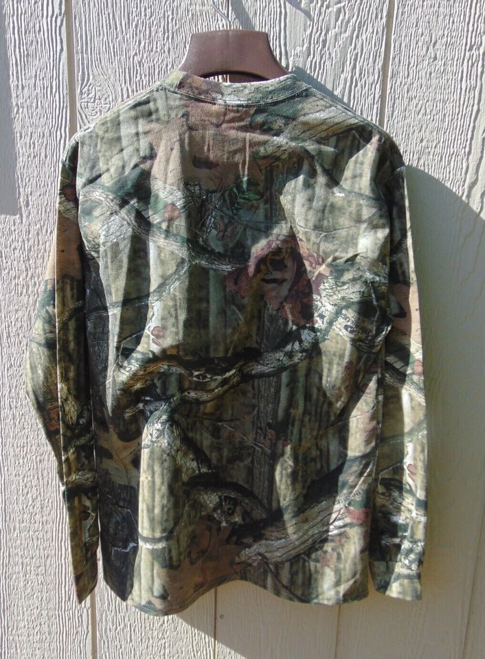 Mossy Oak & Field & Stream Camisas Camuflaje Manga Larga, M-4XL, Nuevas, Envío Gratis Foto 3 de 4