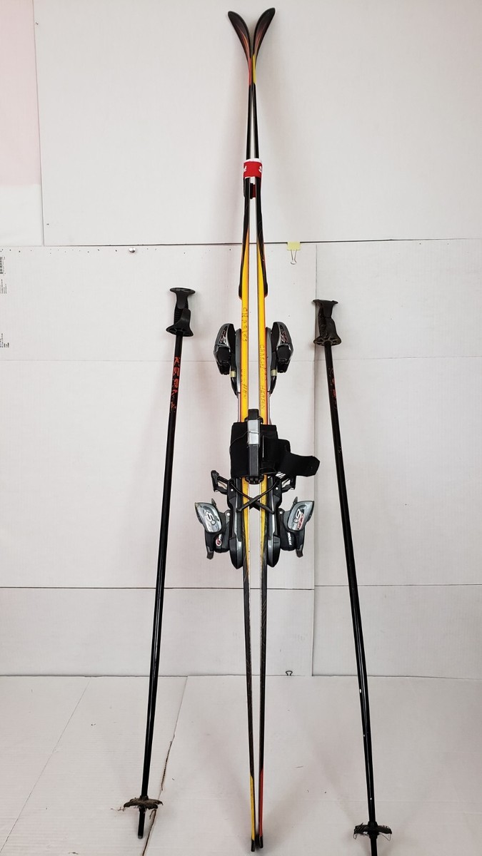 Set Of Genesis Skis 175cm Gold | eBay