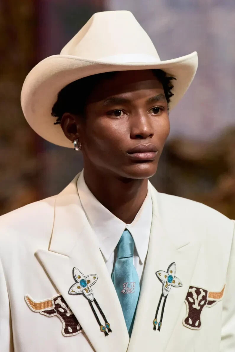 Men 2pc lovry country western Cowboy Christmas Wedding Cocktail